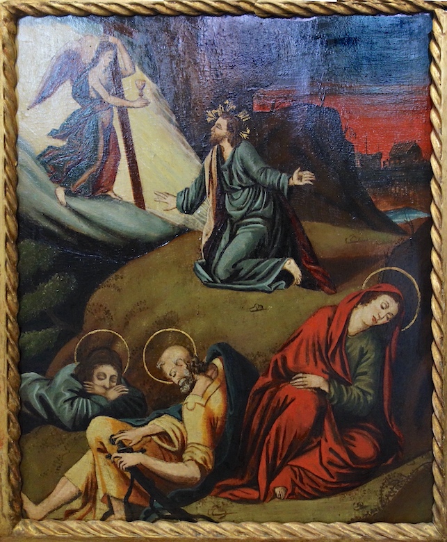 Jésus au mont des oliviers - Eglise N.D. de la treille - Lille 59