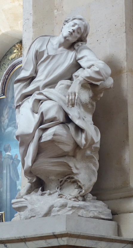 Jésus au mont des oliviers - Eglise Saint Roch - Paris (1)