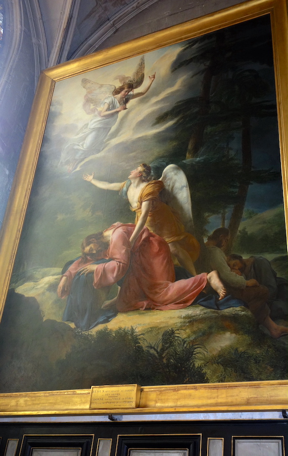 Jésus au mont des oliviers - Eglise St Nicolas des Champs - Paris (3)