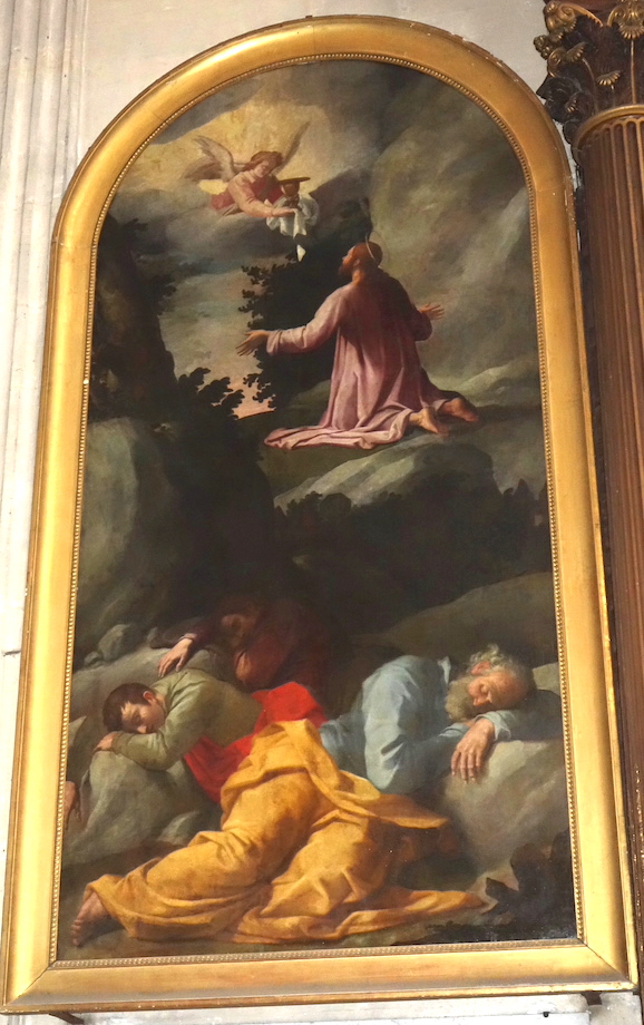 Jésus au mont des oliviers - Eglise Notre-Dame - Versailles 78