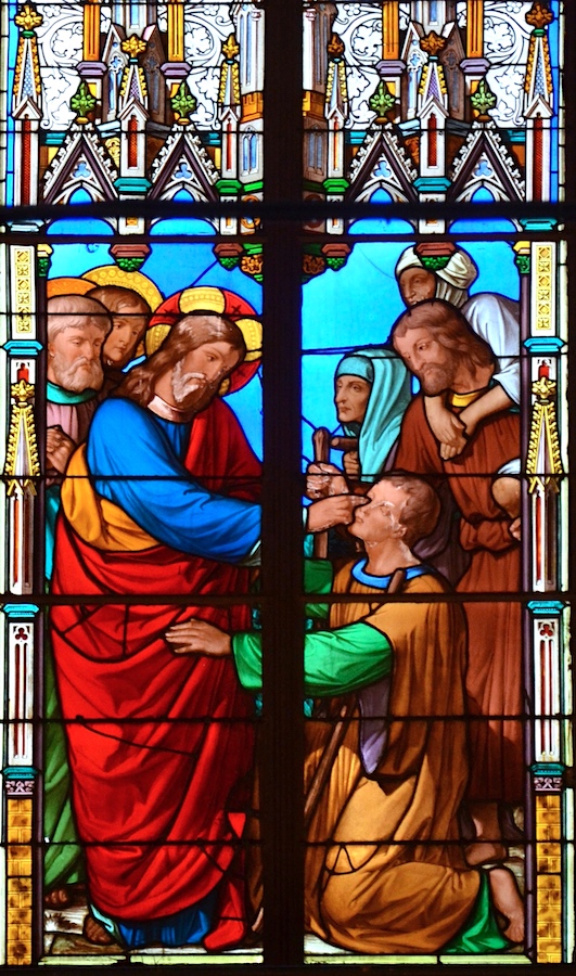 La guérison de l'aveugle - Eglise St Eugène Ste Cécile - Paris (9)