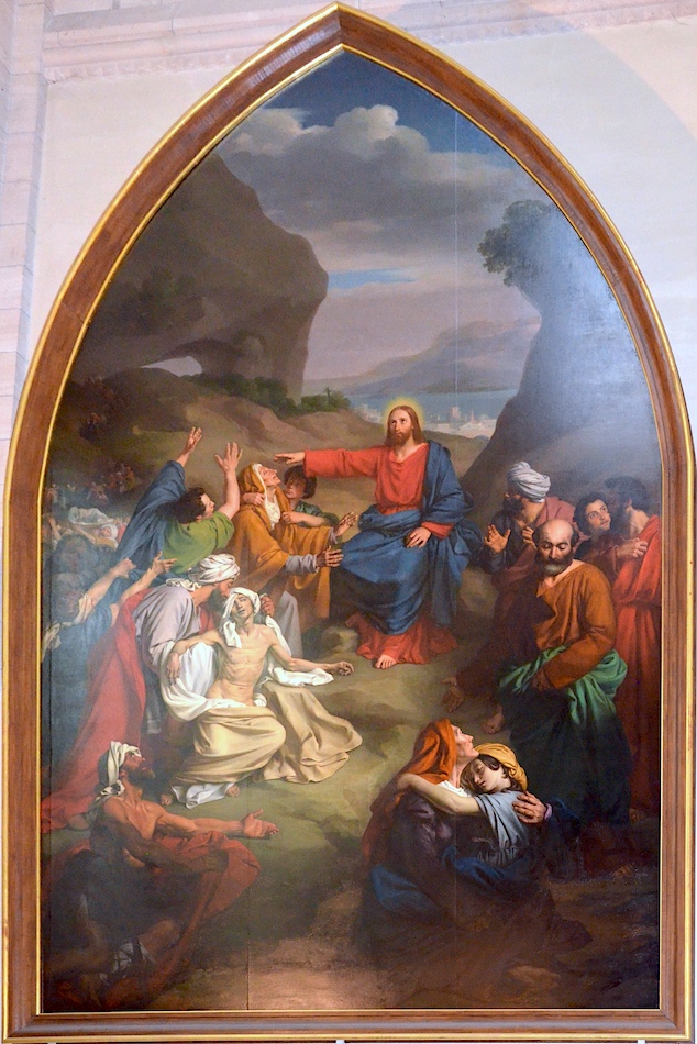 Jésus Guérissant des malades - Eglise N.D. de la croix - Paris (20)