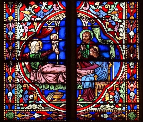 [1] Naissance de la Vierge.<br>Cathédrale St Etienne - Meaux 77