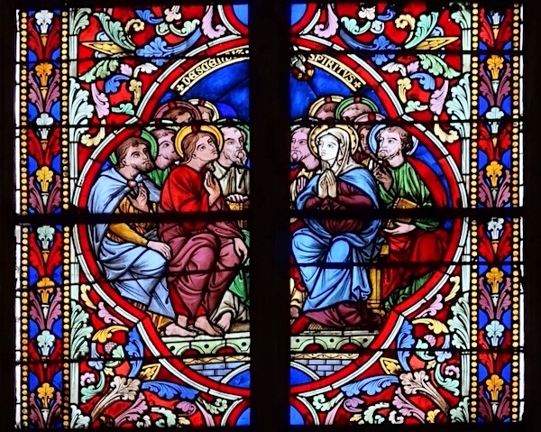 [15] Apparition aux douze.<br>Cathédrale St Etienne - Meaux 77