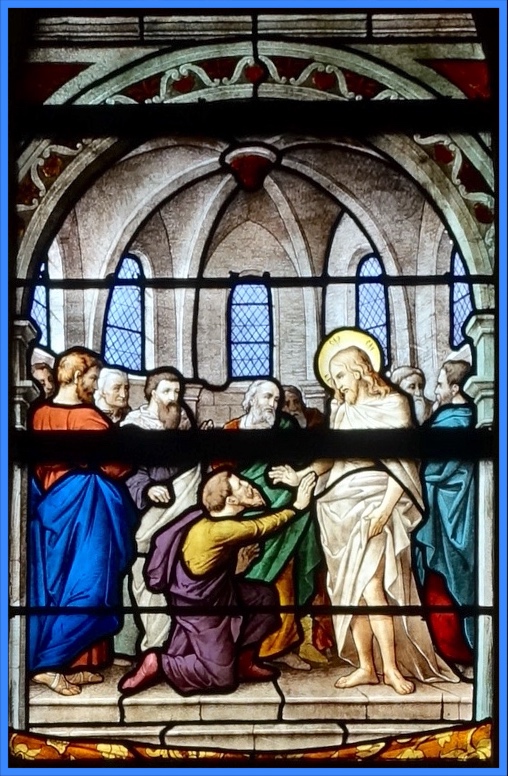 L'incrédulité de Thomas - Eglise Saint Etienne du Mont - Paris (5)