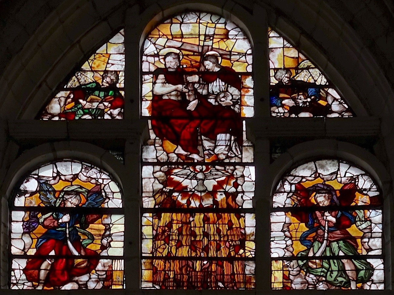 [5] Couronnement de la Vierge<br>Eglise Saint Nizier - Troyes 10