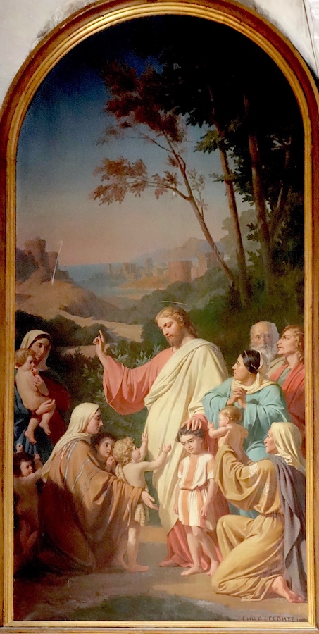 Jésus et les petits enfants - Eglise St Louis en l'ile - Paris (4)