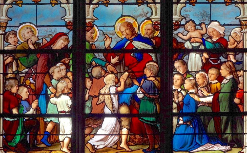 Jésus et les petits enfants - Eglise Saint Séverin - Paris (5)
