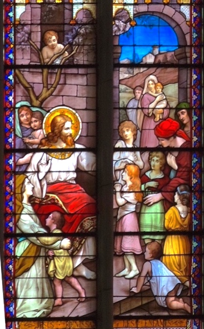 Jésus et les petits enfants - Chapelle Clinique Blomet - Paris (15)