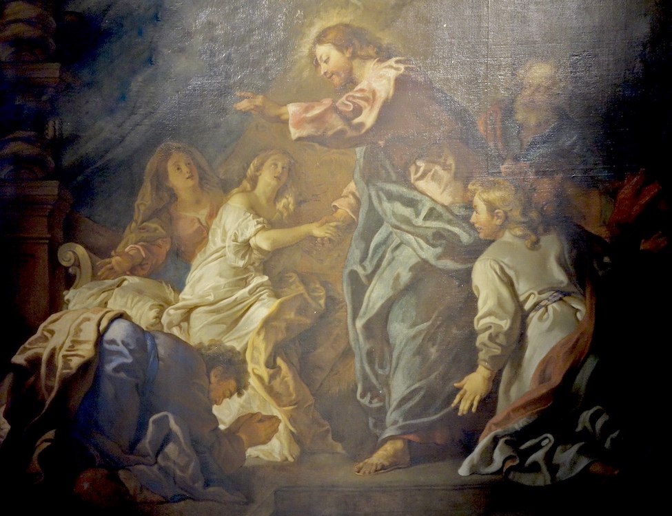 La résurrection de la fille de Jaïre<br>Eglise Notre-Dame de Bercy - Paris (12)