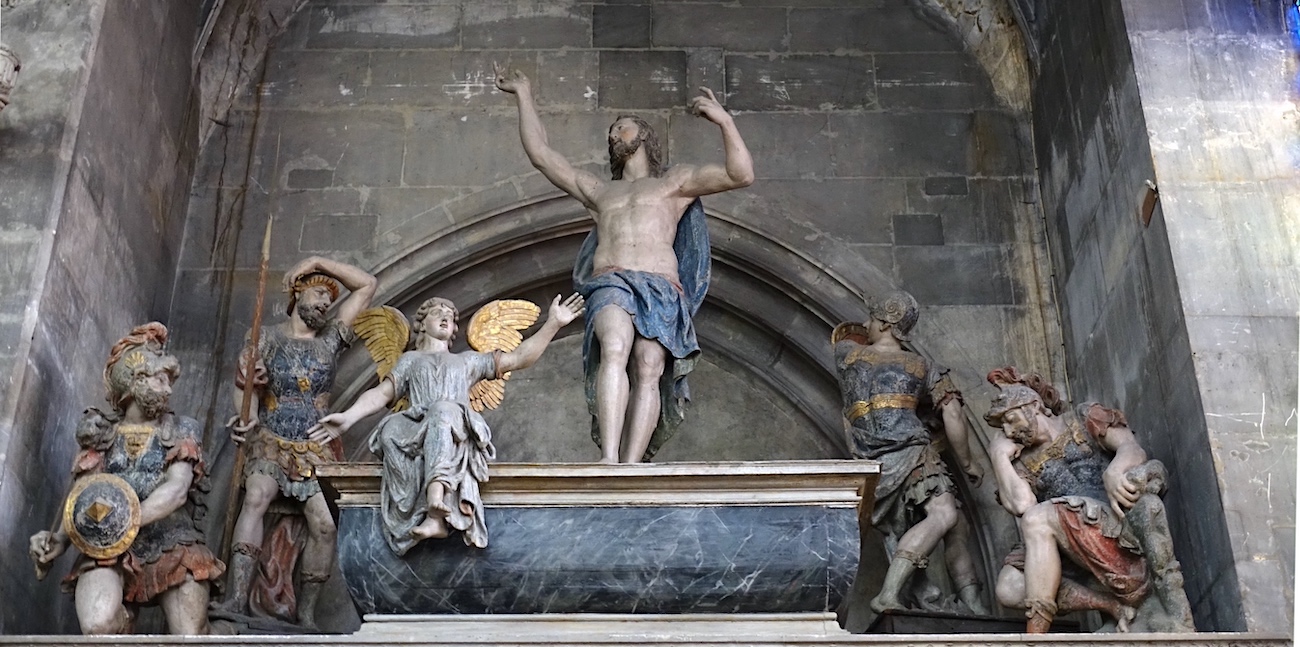 La résurrection - Cathédrale St Maclou - Pontoise 95