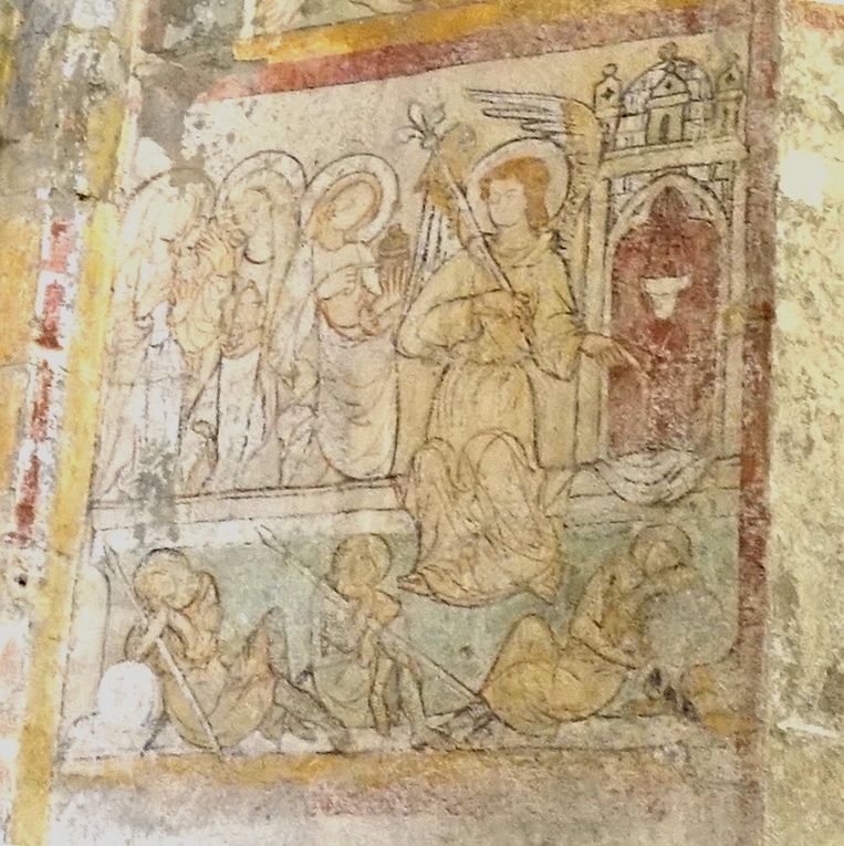 Les saintes femmes au tombeau<br>Eglise N.D. de la Nativité - Aigueperse 63