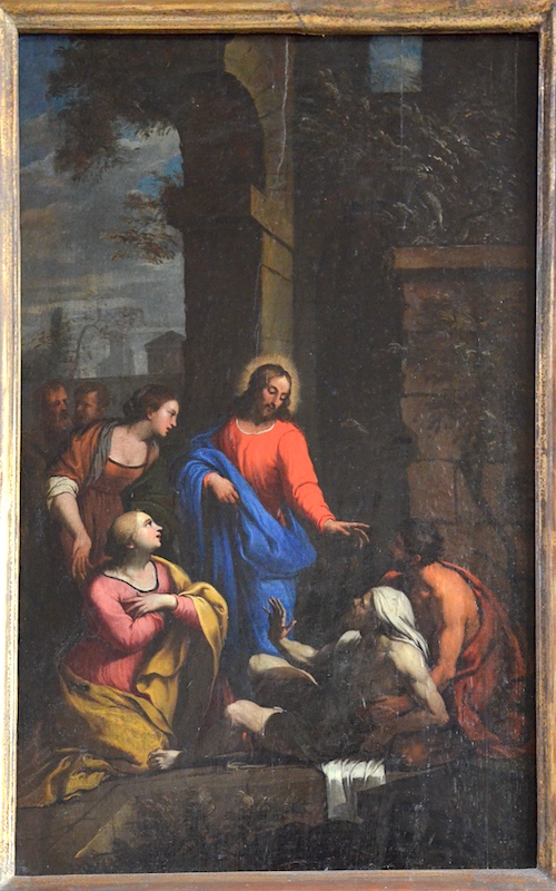 Résurrection de Lazare<br>Eglise Sainte Madeleine - Troyes 10