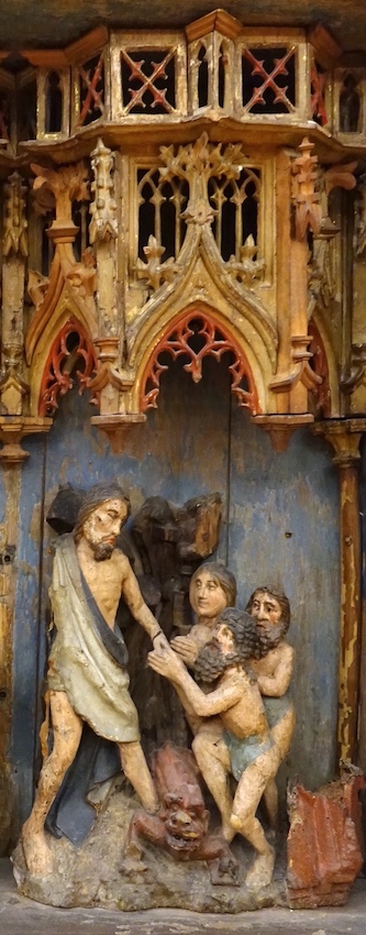 Jésus dans les limbes.<br>Musée de Chalons-en-Champagne 51