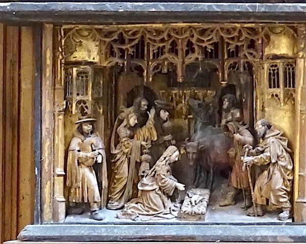 L'adoration des bergers<br>Eglise Sainte Marie-Madeleine - Fromentières 51