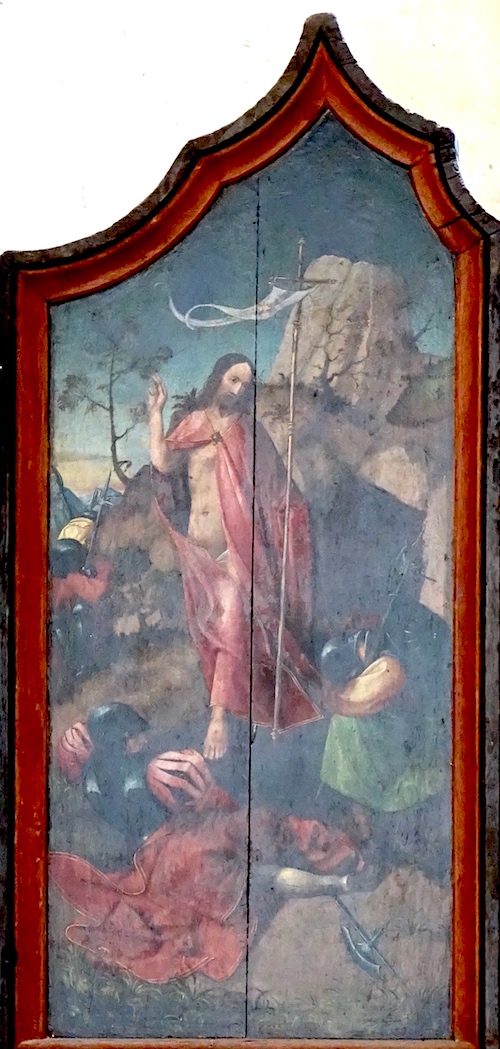 La résurrection.<br>Eglise Sainte Marie-Madeleine - Fromentières 51