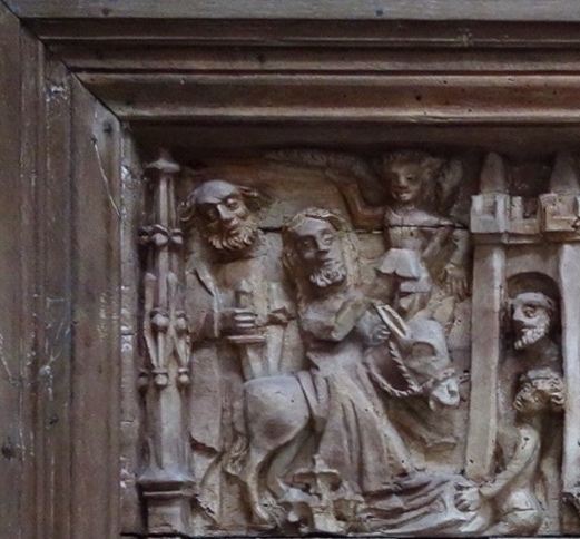 La fuite en Egypte - Abbaye Saint Germain - Auxerre 89