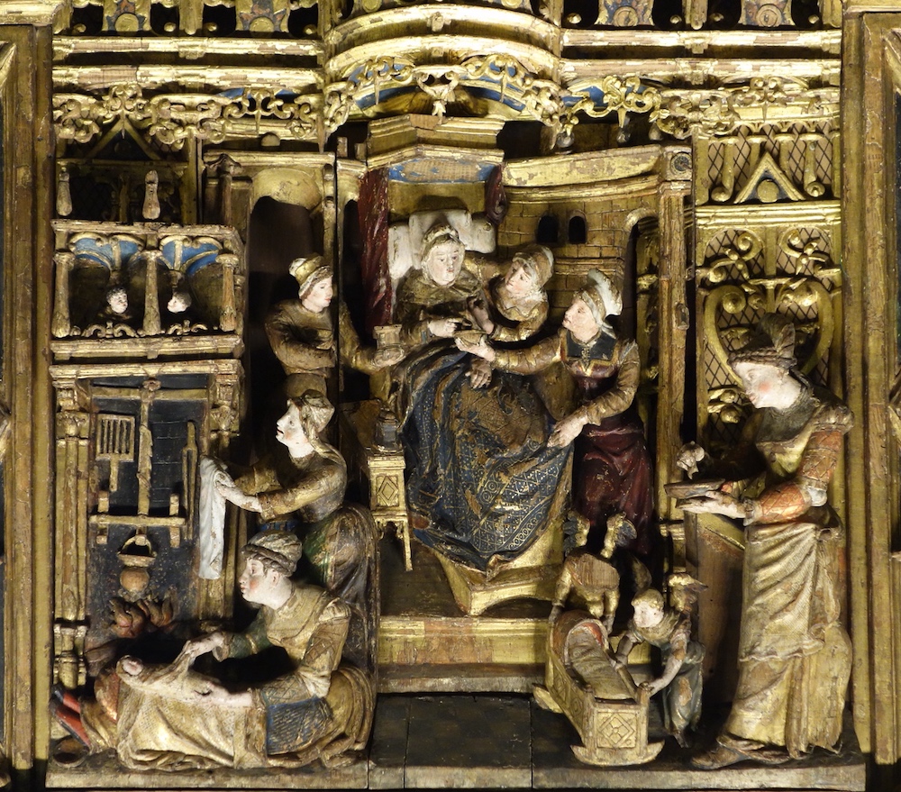Nativité de Marie.<br>Eglise St Germain l'Auxerrois - Paris (1)