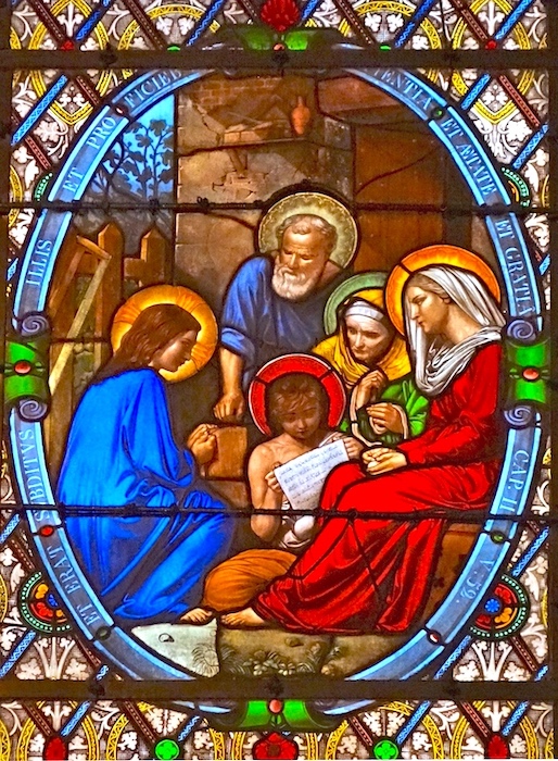 La sainte famille - Eglise Ste Marie des Batignoles - Paris (17)
