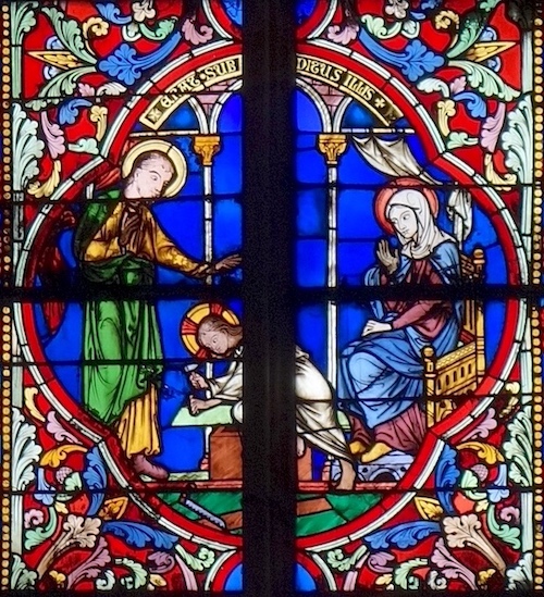 La sainte famille - Cathédrale St Etienne - Meaux 77