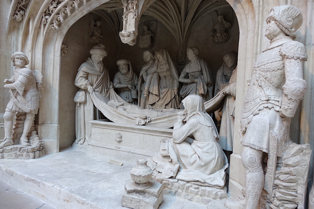 La mise au tombeau - Abbatiale Saint Pierre - Solesmes 72