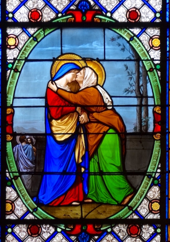 La visitation - Eglise Ste Marie des Batignoles - Paris (17)