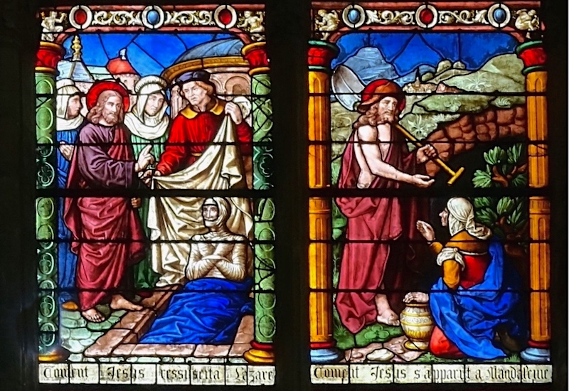 [3] Résurrection de Lazare, [4] Apparition à Marie-Madeleine