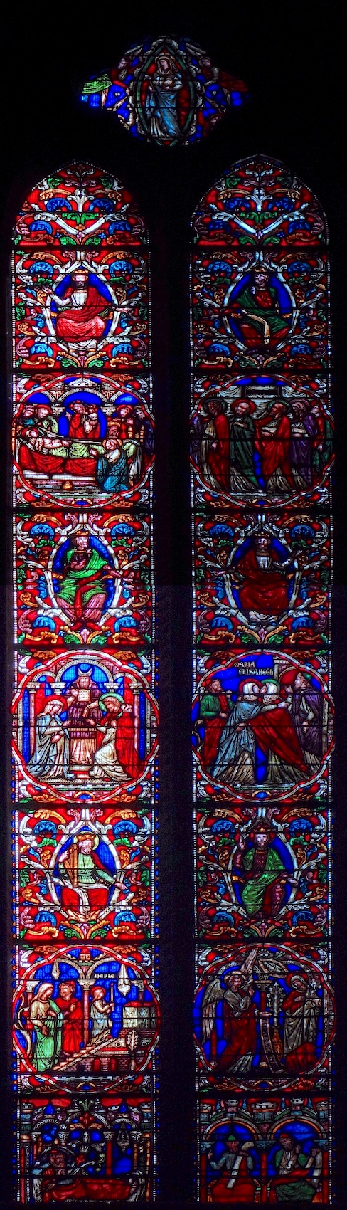Vie de la Vierge - Cathédrale St Etienne - Cahors 46