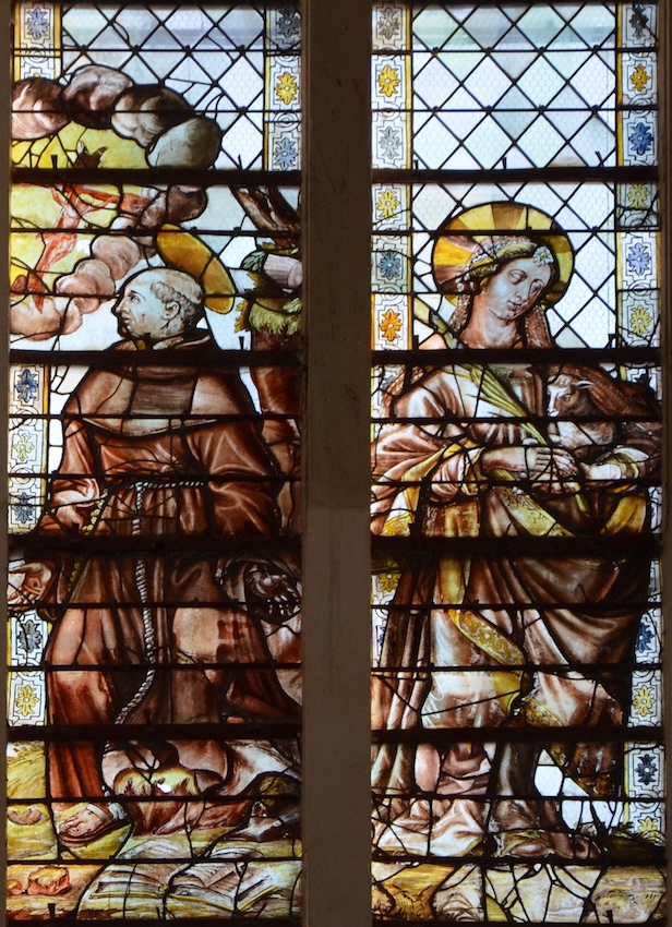 St François d'Assise et Ste Agnès<br />Eglise Saint Pantaléon - Troyes 10