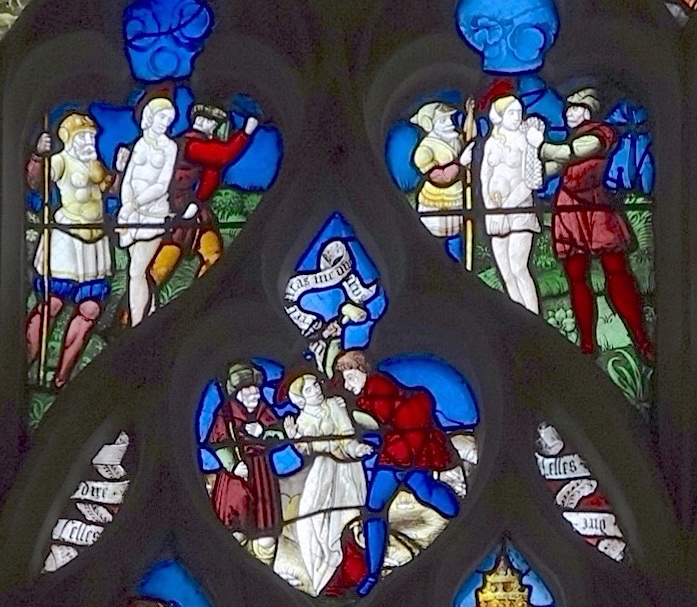 Martyre de Sainte Barbe<br>Eglise St Etienne - Bar-sur-Seine 10