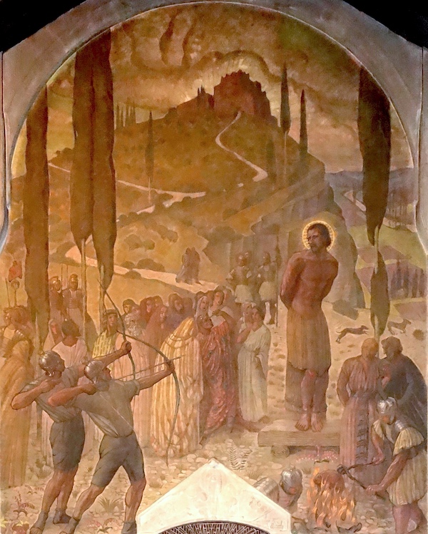 Martyre de Saint Christophe<br>Eglise St Christophe de Javel - Paris (15)