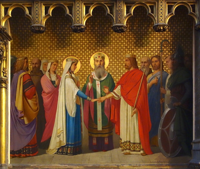 Mariage de Clovis et de Clotilde - Basilique Ste Clotilde - Paris (7)