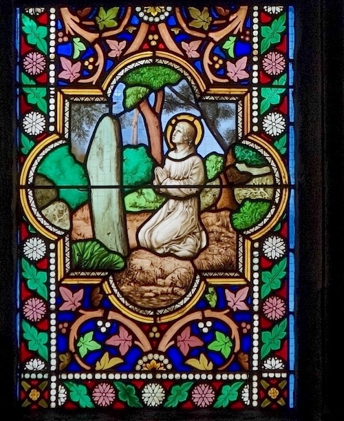 [2] Corentin en prière   - Cathédrale Saint Corentin - Quimper 29