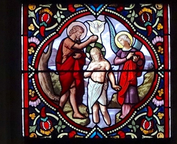 [6] Baptême de Jésus. - Eglise St Leu St Gilles - Paris (1)