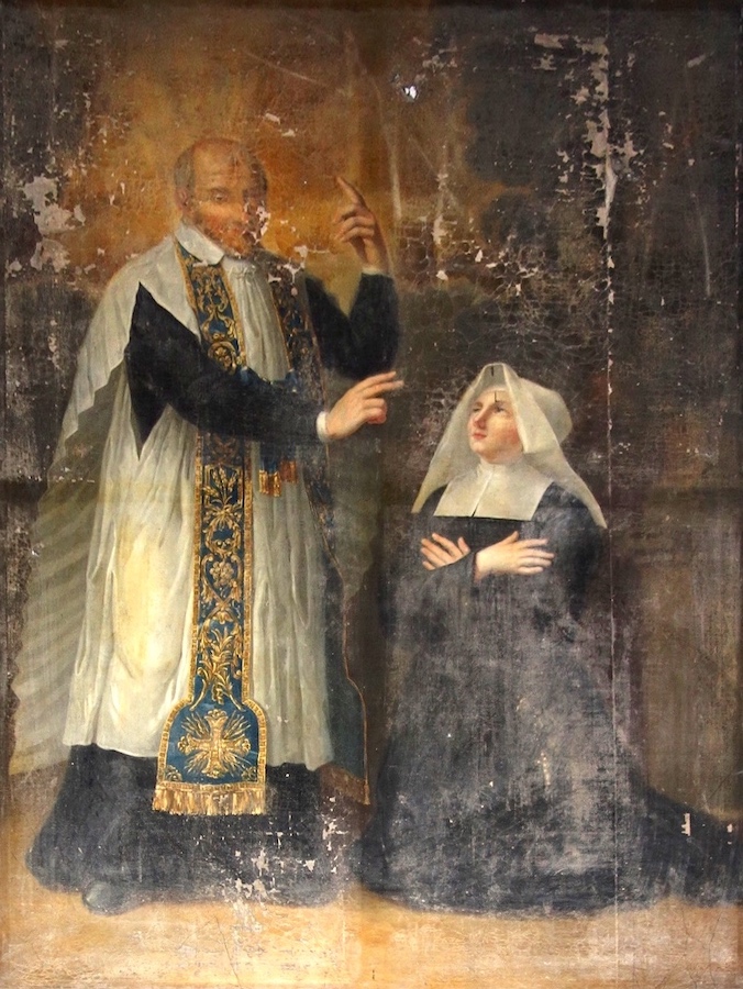 Saint Vincent de Paul et Louise de Marillac<br>Eglise St Jean-baptiste - Nemours 77
