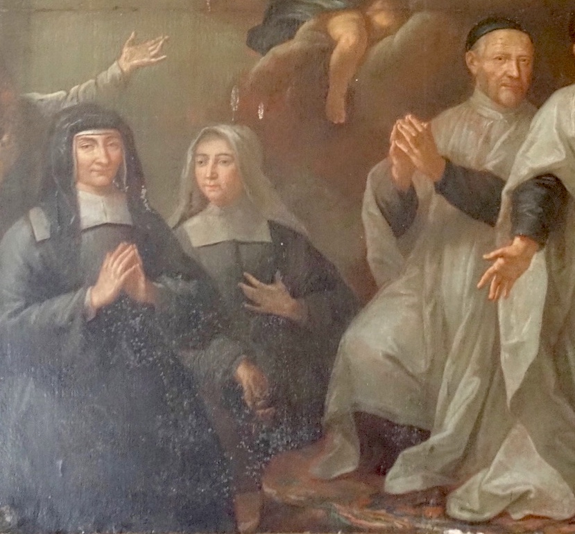 Saint Vincent de Paul et Louise de Marillac - Eglise Saint Gilles - Bourg la Reine 92