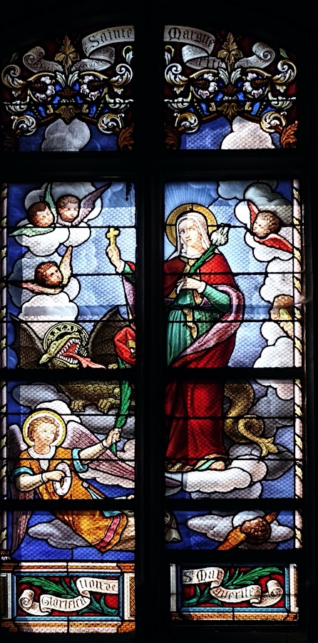 Glorification de Marguerite<br>Collégiale Saint Aubin - Guérande 44