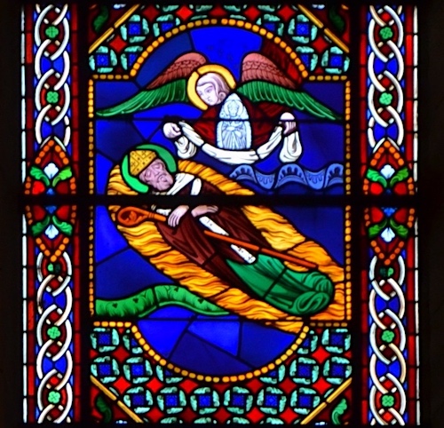 [6] Mort de Saint Martin.<br>Eglise St Charles de Montceaux - Paris 17