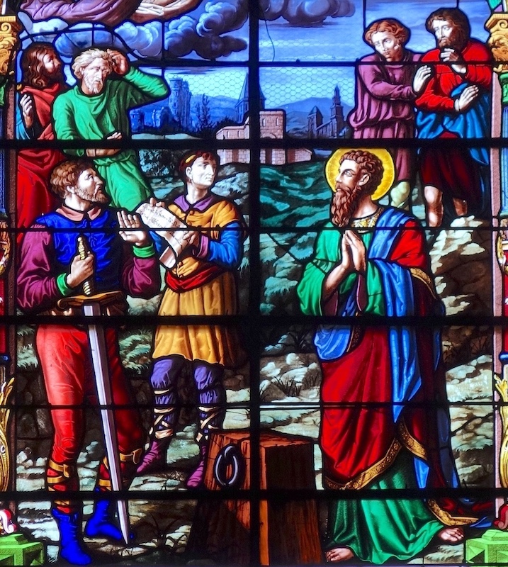 Martyre de Saint Paul<br>Eglise Saint Pierre - Toucy 89