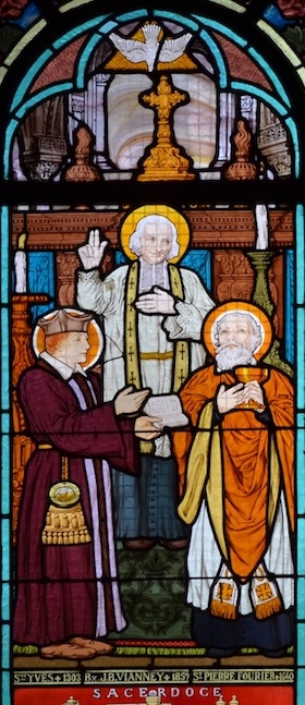St Yves, le curé d'Ars et St Pierre Fourier<br>Eglise Saint Honoré d'Eylau - Paris (16)