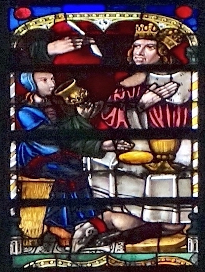 le festin de Balthasar<br>Cathédrale St Pierre St Paul - Troyes 10