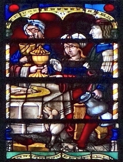 le festin de Balthasar<br>Cathédrale St Pierre St Paul - Troyes 10