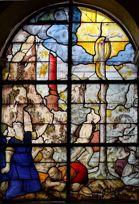 Moïse et le serpent d'airain - Eglise Saint Etienne du Mont - Paris (5)