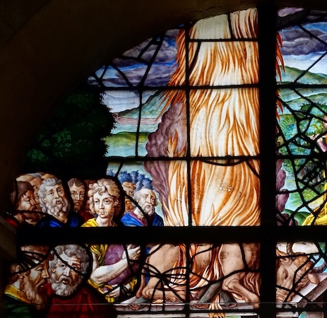 Le sacrifice d'Élie.<br>Eglise Saint Etienne du Mont - Paris (5)