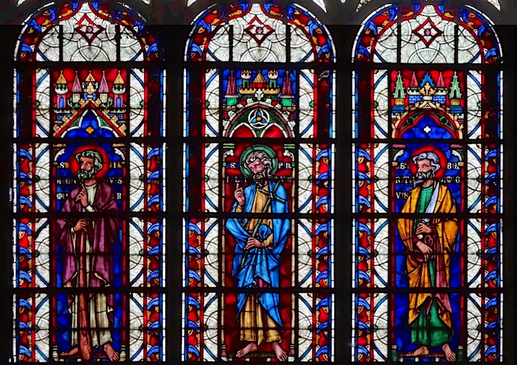 Saint Jacques le Mineur, Saint Philippe, Saint Barthélémy