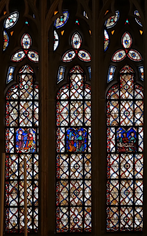 la résurrection, apparition à Marie-Madeleine, repas chez Simon (baie 2)