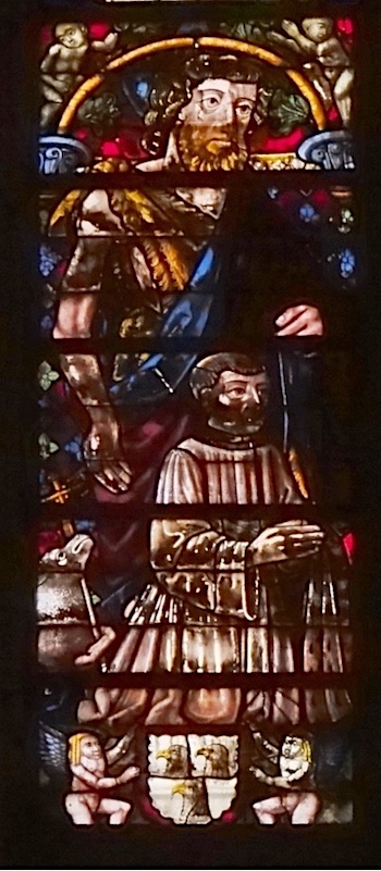 [4] Le chanoine Huyard présenté par Saint Jean-Baptiste 