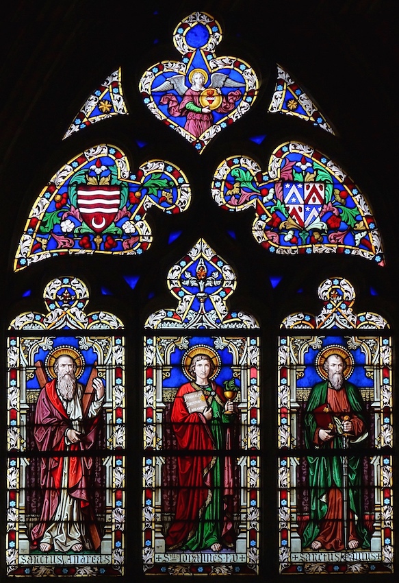 Saint André, Saint Jean, Saint Paul