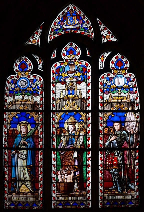 Sainte Catherine, Saint Nicolas, Jeanne d'Arc