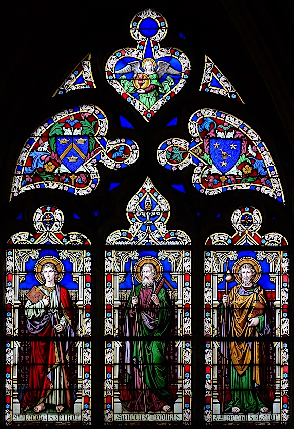 Saint Jacques le Mineur, Saint Thomas, Saint Jacques le Majeur